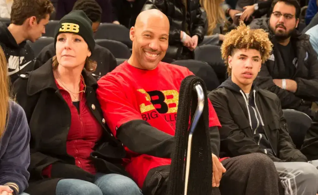 LaVar Ball attended a basketball game between the Los Angeles Lakers and the Chicago Bulls at the Staples Center on November 21, 2017, in Los Angeles, California.